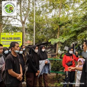Read more about the article Kunjungan Edukasi Pramuka Satuan Karya Bhayangkara Polres Pangkalpinang ke PPS Alobi