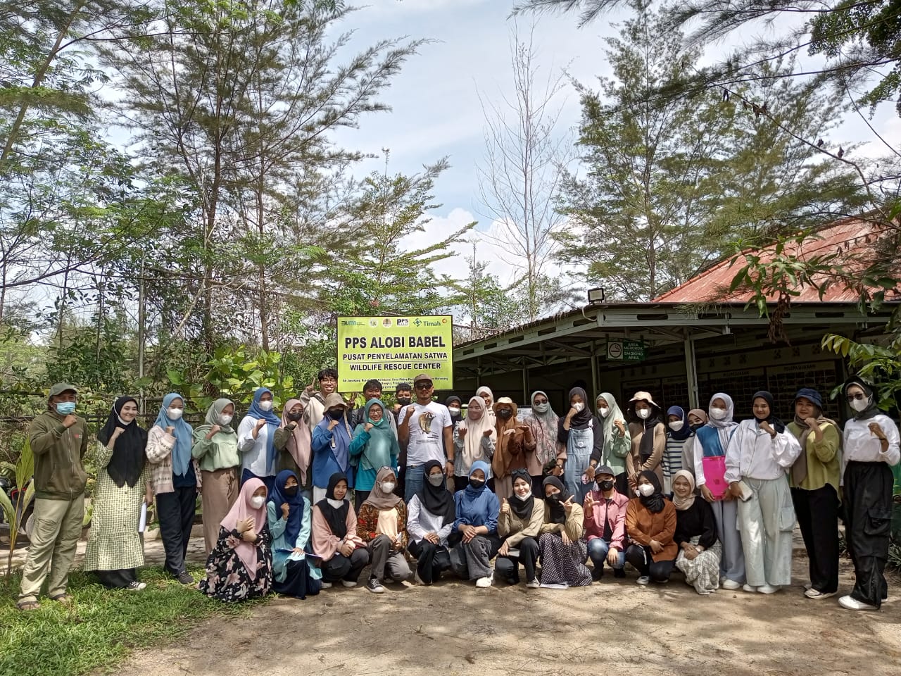 Read more about the article Kunjungan Mahasiswa Biologi Universitas Bangka Belitung di PPS Alobi Babel